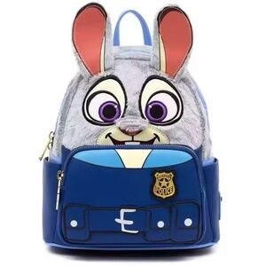 Loungefly Disney Zootopia Officer Judy Hopps  Mini Backpack - NWT